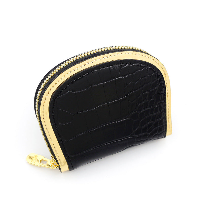Wholesale PU Ladies Short Zipper Coin Purse
